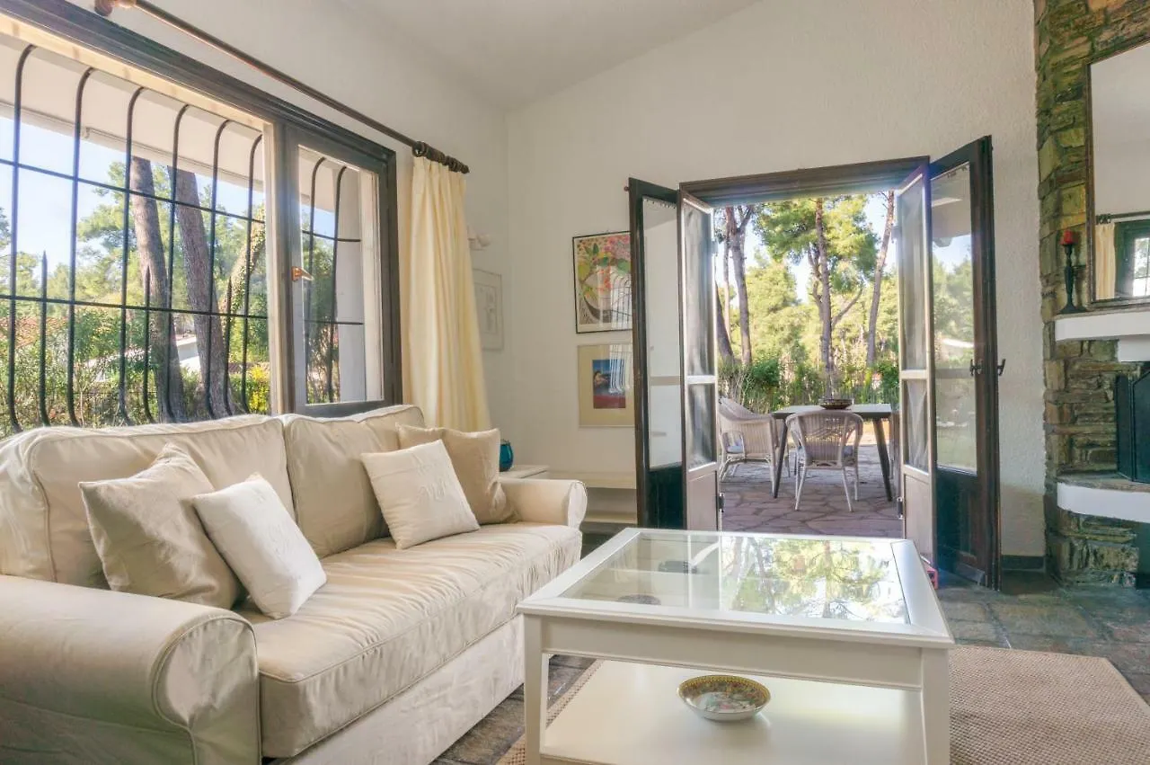Villa Aurora In Sani With Garden And Pool
