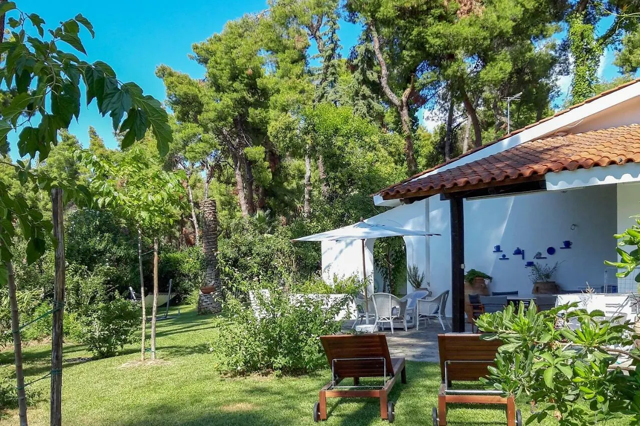 Villa Aurora In Sani With Garden And Pool